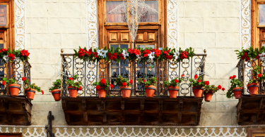 Décorer balcon avec des plantes et des fleurs